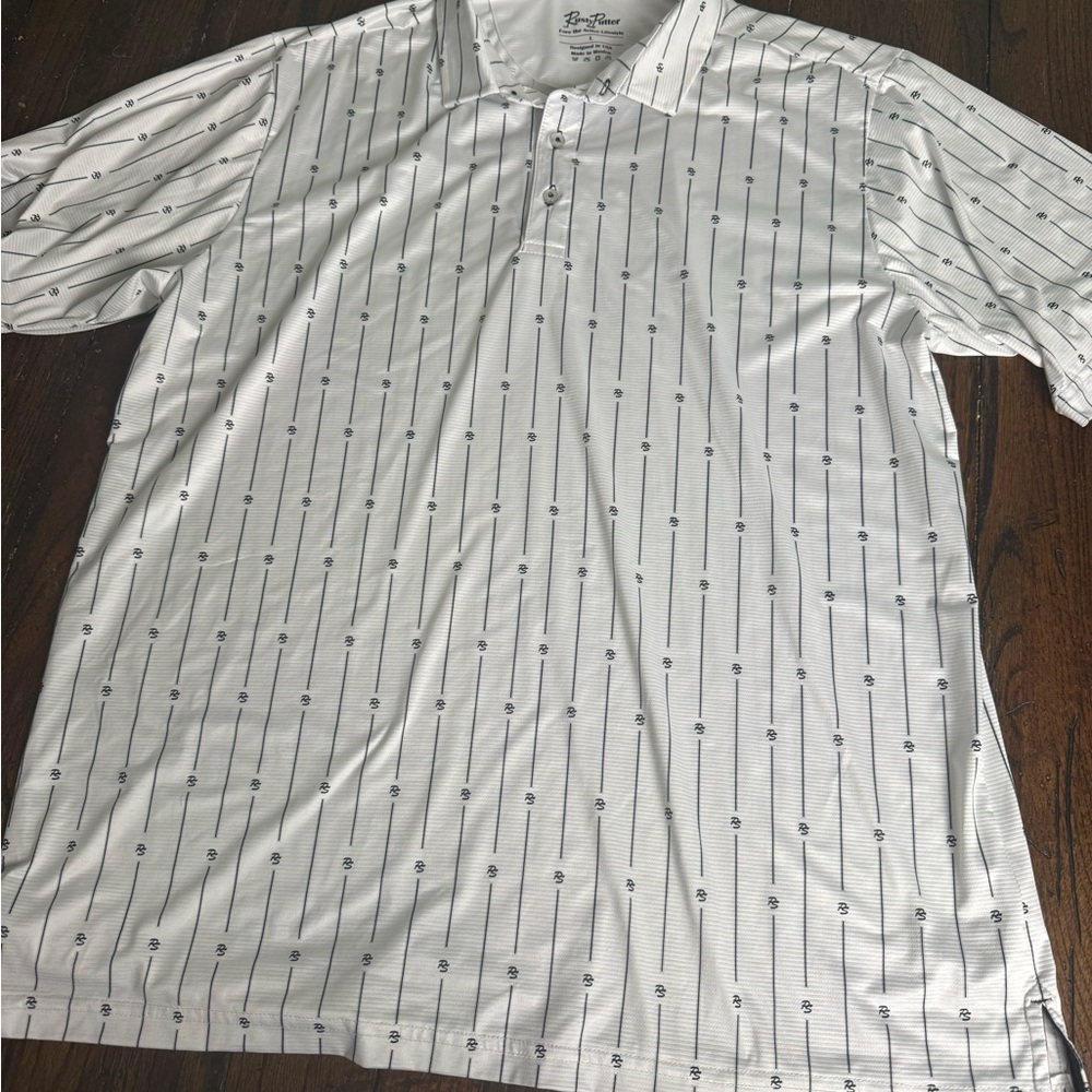 Lot of 2 Rusty Putter Golf  Polo‎ Shirts in Large